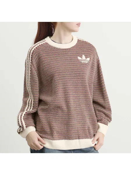 Sweter Adidas biały