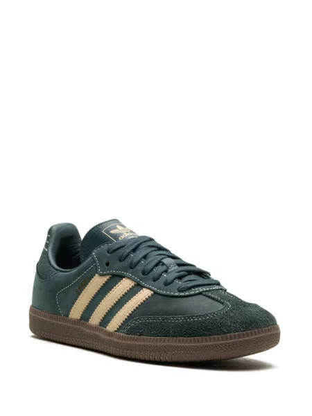 Leopardí křišťálové tenisky Adidas Samba černé