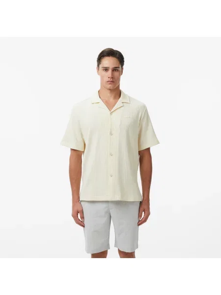 Lacoste сорочка чоловіча Relaxed Fit бежева