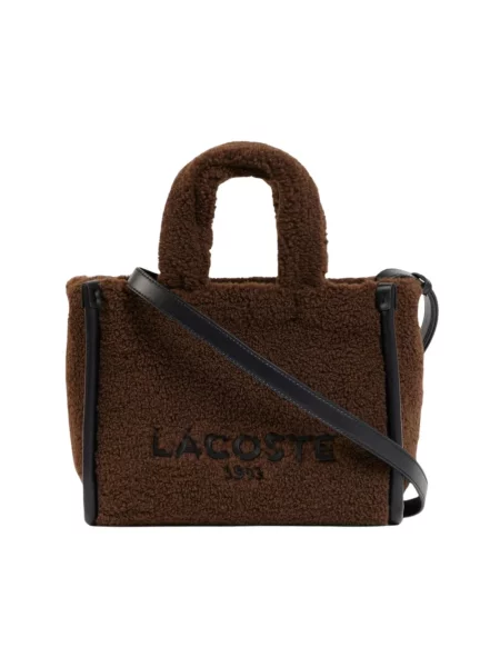Lacoste Torebka Biały brązowa