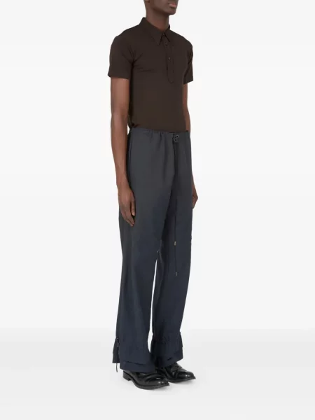Cropp pantaloni Maison Margiela albastru