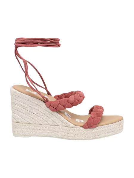 Espadryle Manebi zamszowe czerwone