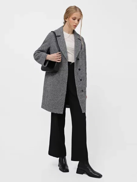 Danna Пальто Білий/чорний біле