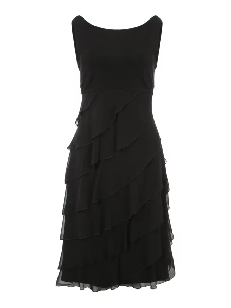 Cocktail obleka Swing črna