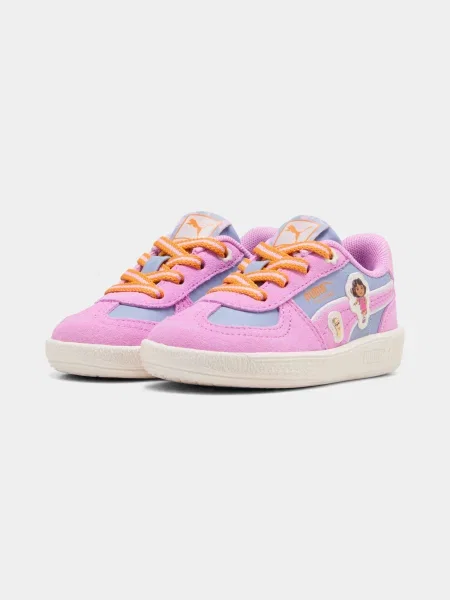 Дитячі Кеди низькі PUMA Palermo Dora Ac Inf комбінований верх рожевий