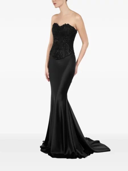 Bluzka koronkowa Alexia & Antonia koronkowa czarna