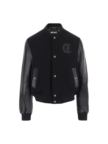 Kurtka bomber Just Cavalli czarny