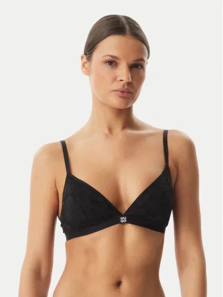 Podprsenka Bralette HUGO černá