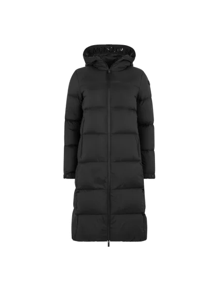 Kurtka puchowa Moncler z kapturem czarna