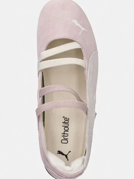 Замшевые балетки Puma