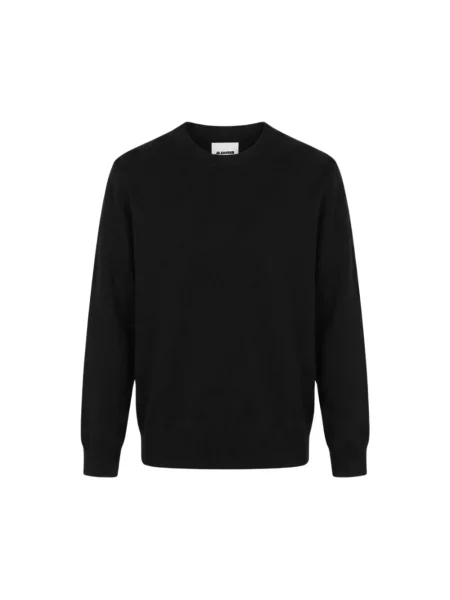 Sweter Jil Sander wełniany czarny