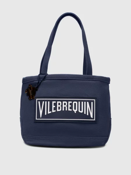 Пляжна сумка MARINE з логотипом Vilebrequin синя