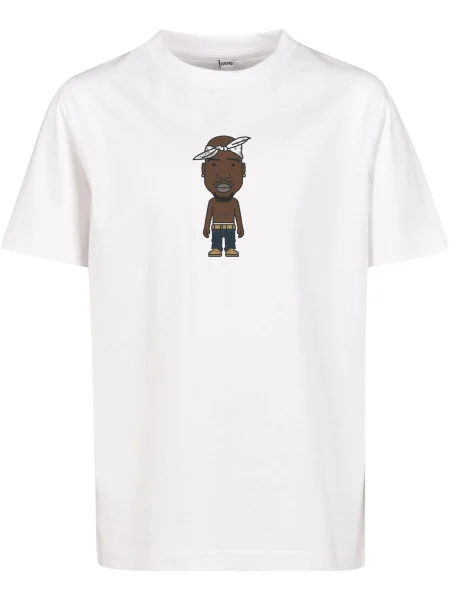 Tricou copii Mister Tee alb