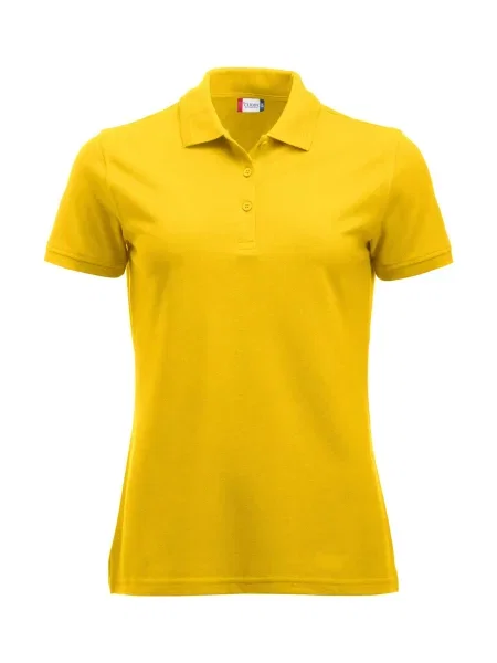 Clique Polo Manhattan w kolorze lemon żółta