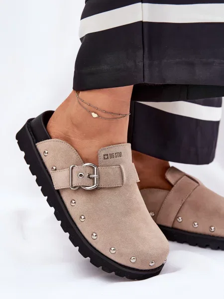 Copati Big Star Shoes iz semiša s platformo