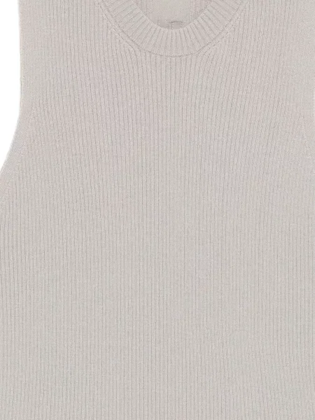 Vestă Rick Owens de lână gri