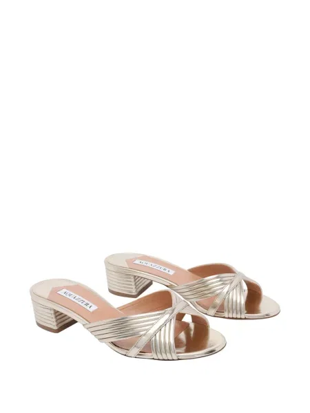 Sandale Aquazzura auriu