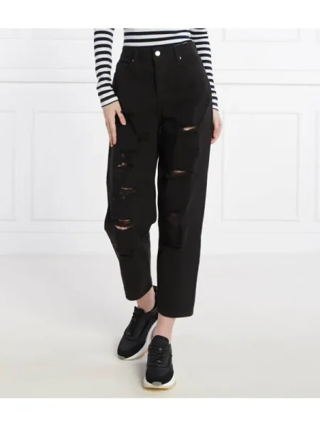 Armani Exchange Blugi | carrot fit negru