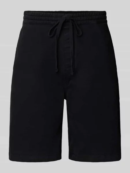 Szorty z elastycznym pasem model ‘Floyde’ Carhartt Work In Progress czarne