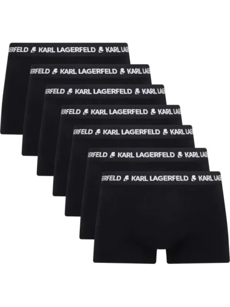 KARL LAGERFELD Set 7 perechi de boxeri negru