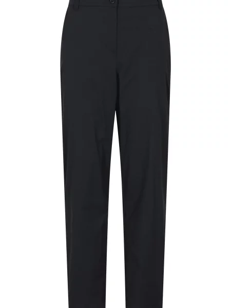 Krótkie spodnie Winter Delta z podszewką z polaru Black czarne