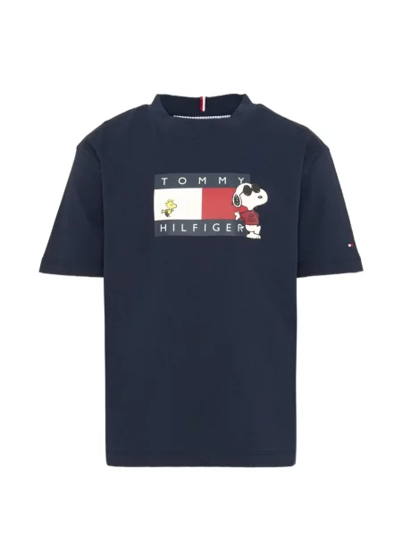 Dětské tričko Tommy Hilfiger modré