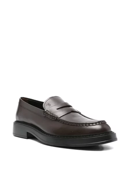 Pantofi loafer Tod's din piele maro