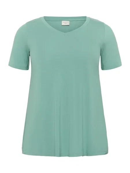 KAFFE CURVE Tricou KCJena' turcoaz