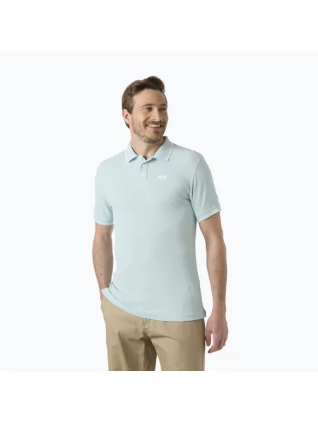 Tricou polo pentru bărbați Helly Hansen Kos Polo barely blue albastru