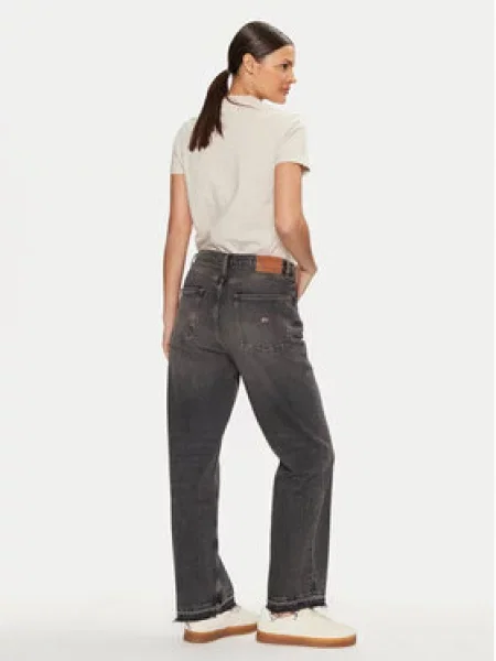 Tommy Jeans Jeansy Layla šedá