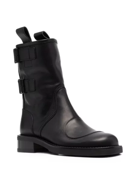 Botine Buttero cu cataramă negru