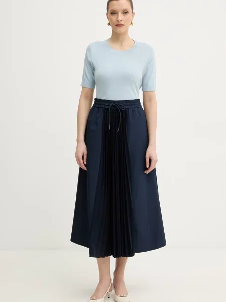 Weekend Max Mara spódnica FOLK granatowa