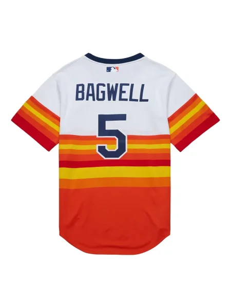 Tricou Mitchell & Ness alb