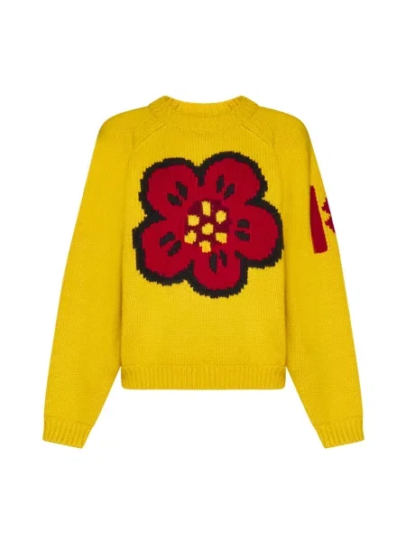 Sweter Kenzo żółty