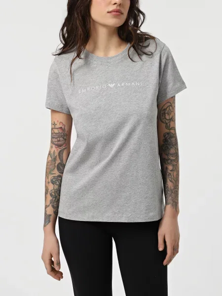 Футболка Emporio Armani серая