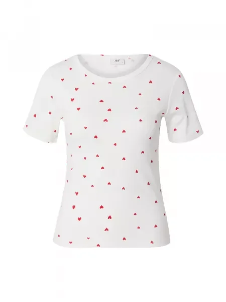 JDY Tricou JDYSOFIA roșu alb