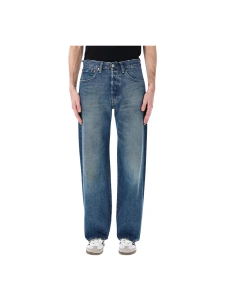 Szerokie jeansy Levi's 501 niebieskie