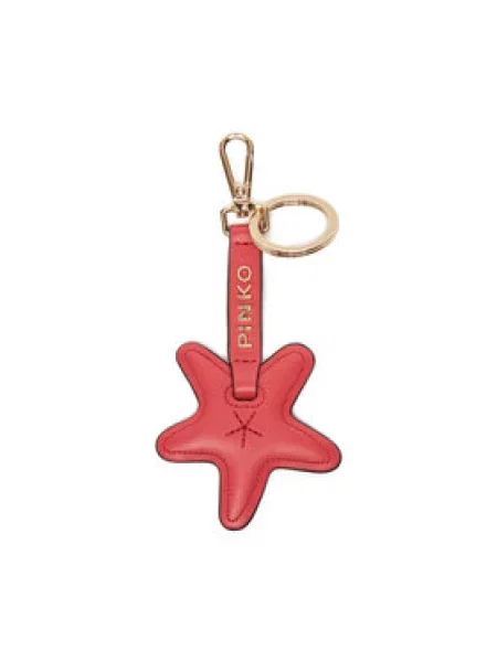 PINKO Přívěsek Starfish Keychain červená