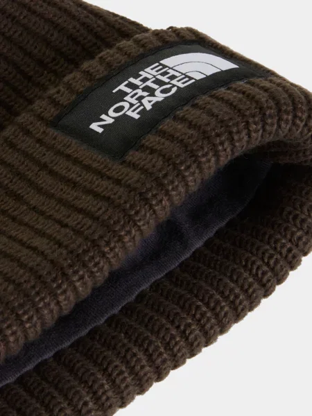 Шапка The North Face коричневая
