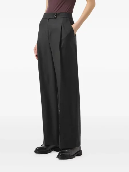 Pantaloni Eleventy plisate negru