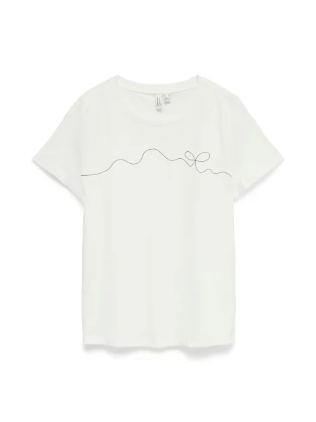 VERO MODA Tricou VMKILANO negru alb