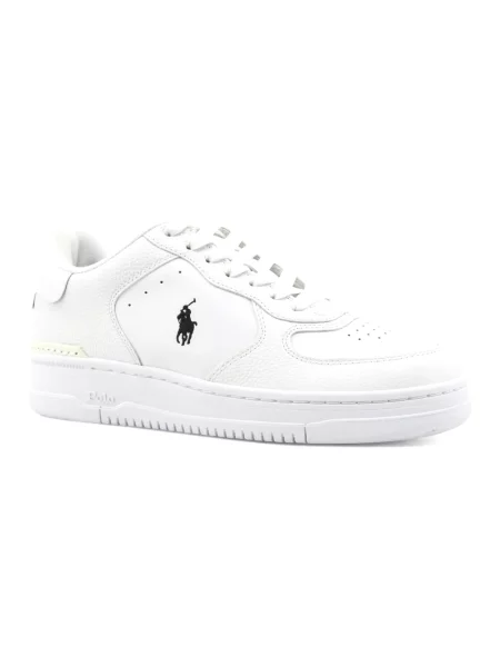 Sneakersy Ralph Lauren skórzane białe