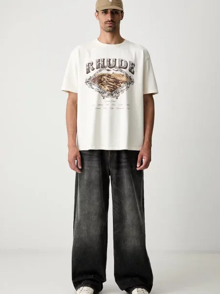 RHUDE tricou din pentru bărbați