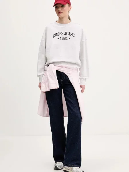 Guess Jeans bluza szara