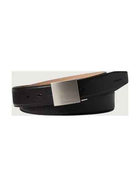 Calvin Klein Dress Plaque Pebble Adj negru