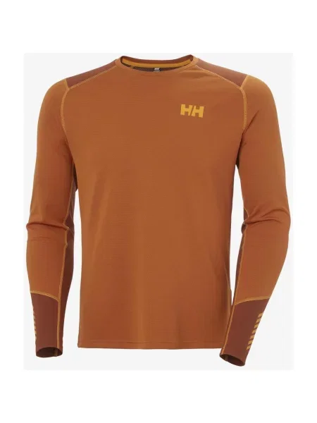 Koszulka z długim rękawem Helly Hansen Lifa Active Crew teja granatowa M brązowa