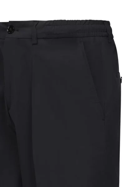 Pantaloni Be Able plisate negru