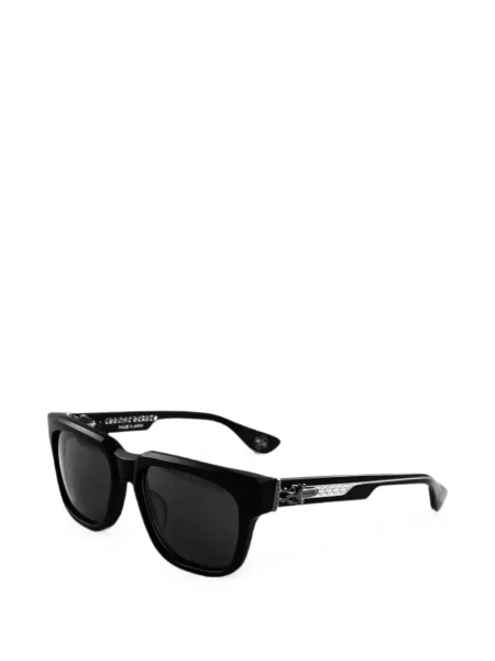 Слънчеви очила Chrome Hearts със сърца черно