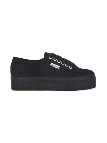 Sneakerși Superga negru