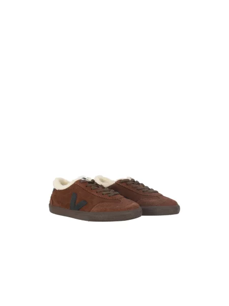 Sneakersy Veja Volley brązowe